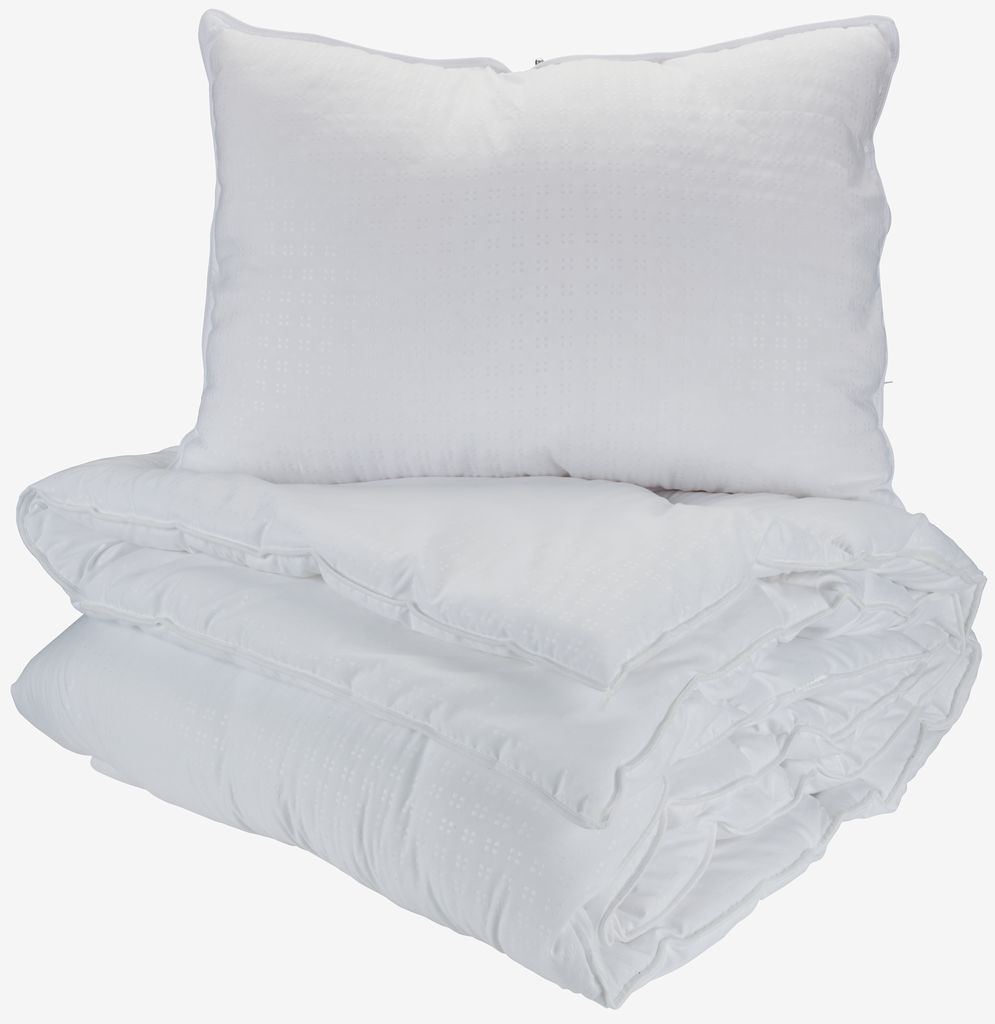 Zestaw kołdra/poduszka KOLLA plus Fibre 140x200/50x70 KOLLA ekstra ciepła