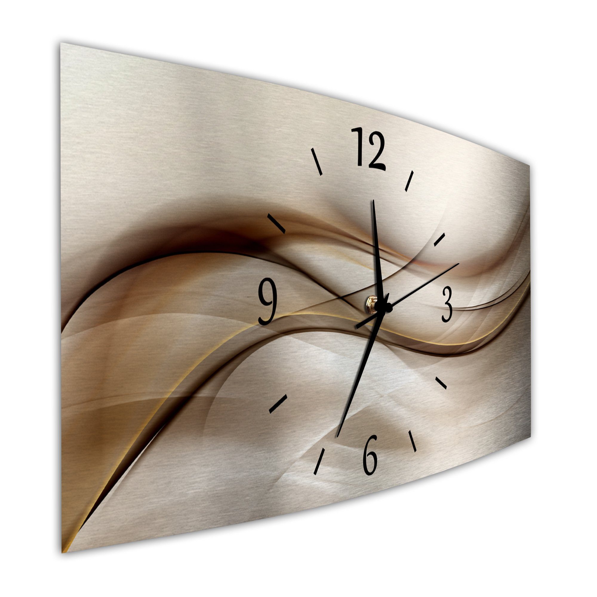 Bilder-Manufaktur Wanduhr BM-9546-1 (Wanduhr, Funkuhr oder Quarzuhr, kein Ticken, lautlos und geräuschlos)