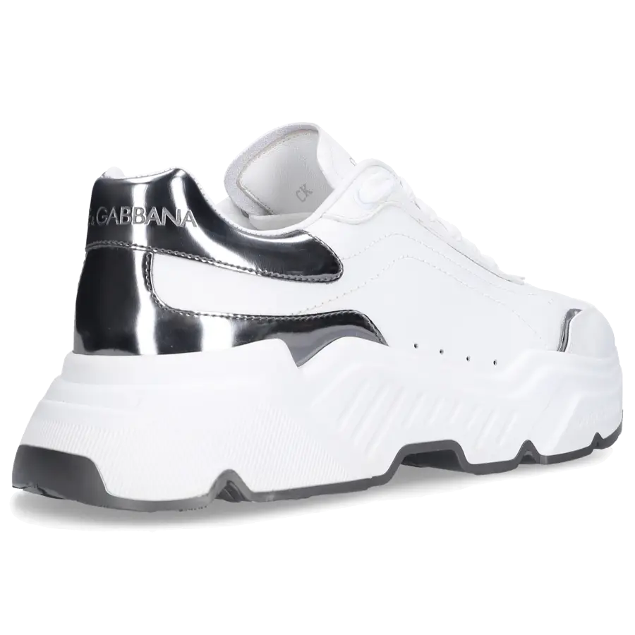 Dolce & Gabbana - Sneaker low DAYMASTER Kalbsleder - grau