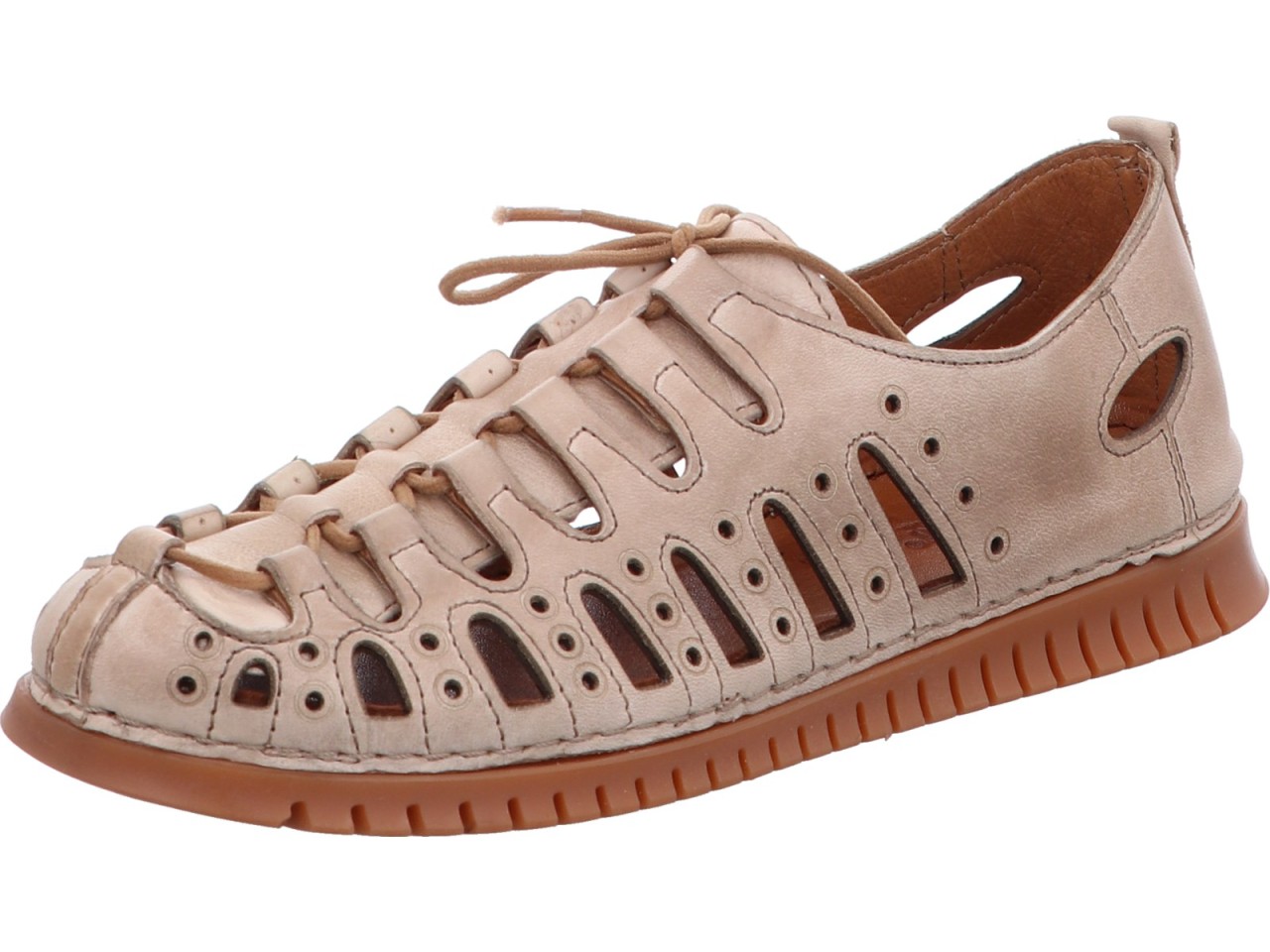 GEMINI Freizeit Schnürer beige