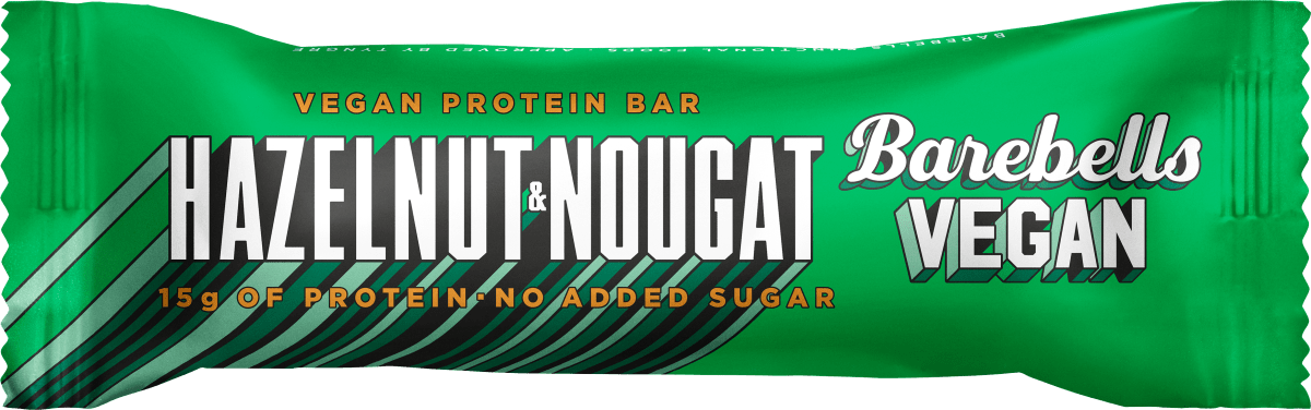 Proteinriegel Hazelnut & Nougat, vegan, 55 g