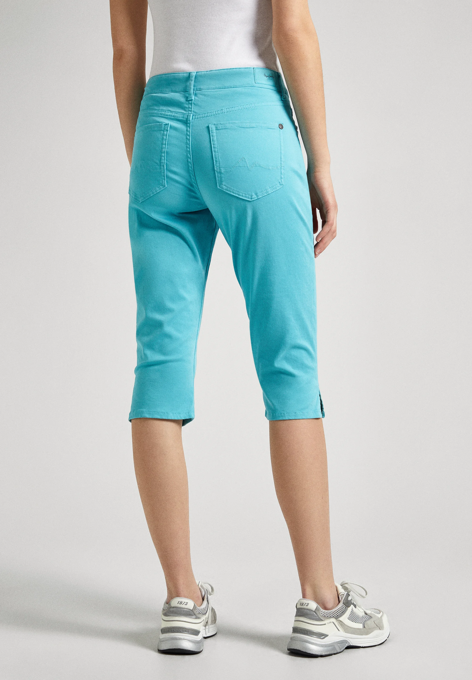 Pepe Jeans CROP- Shorts vaqueros