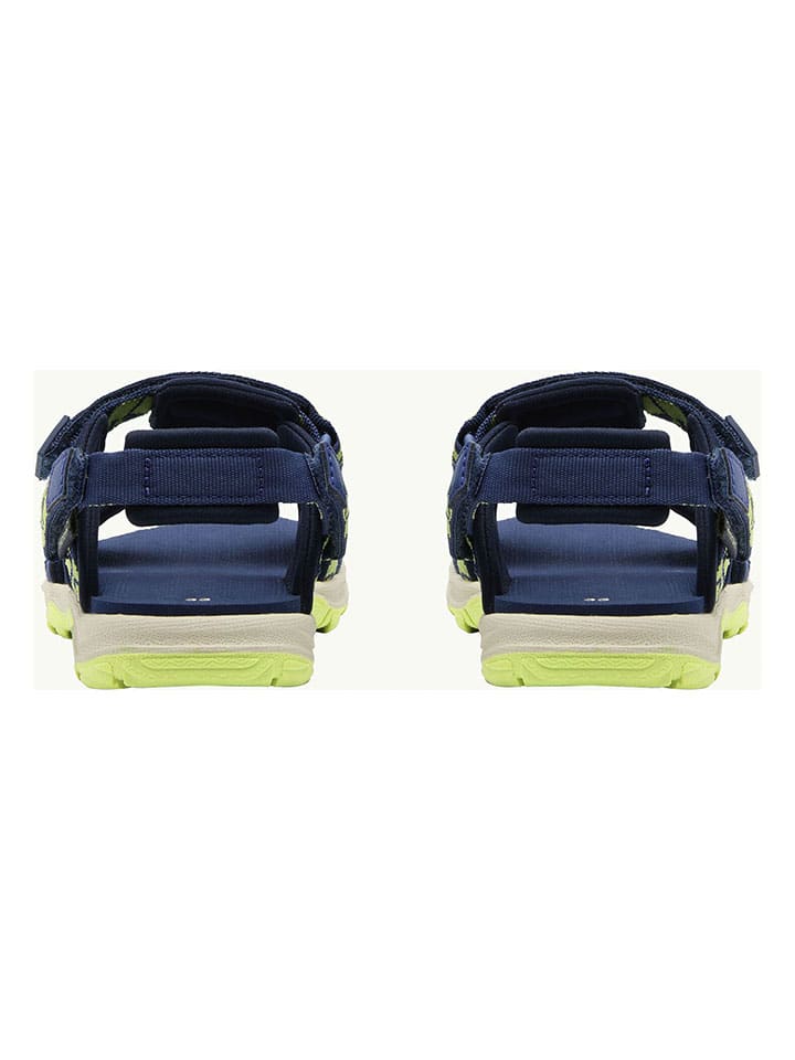 Jack Wolfskin Sandalen in Dunkelblau/Grün günstig kaufen