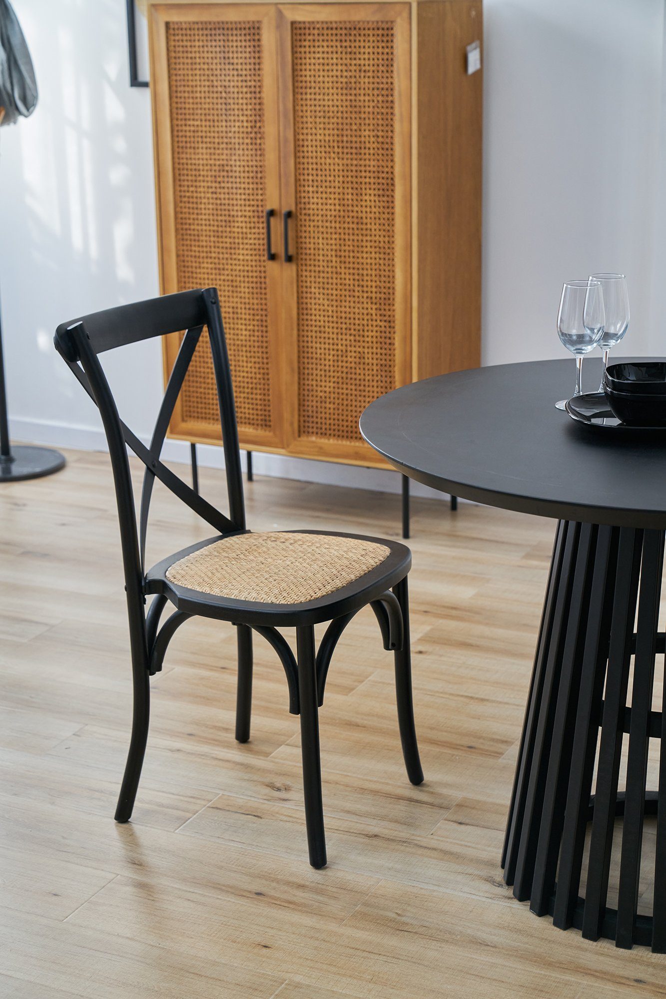 SIT Rattanstuhl (Set, 2 St), stapelbar