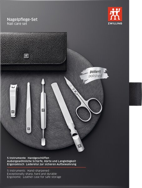ZWILLING Beauty Classic Nagelpflege-Set - black Maniküre-Set