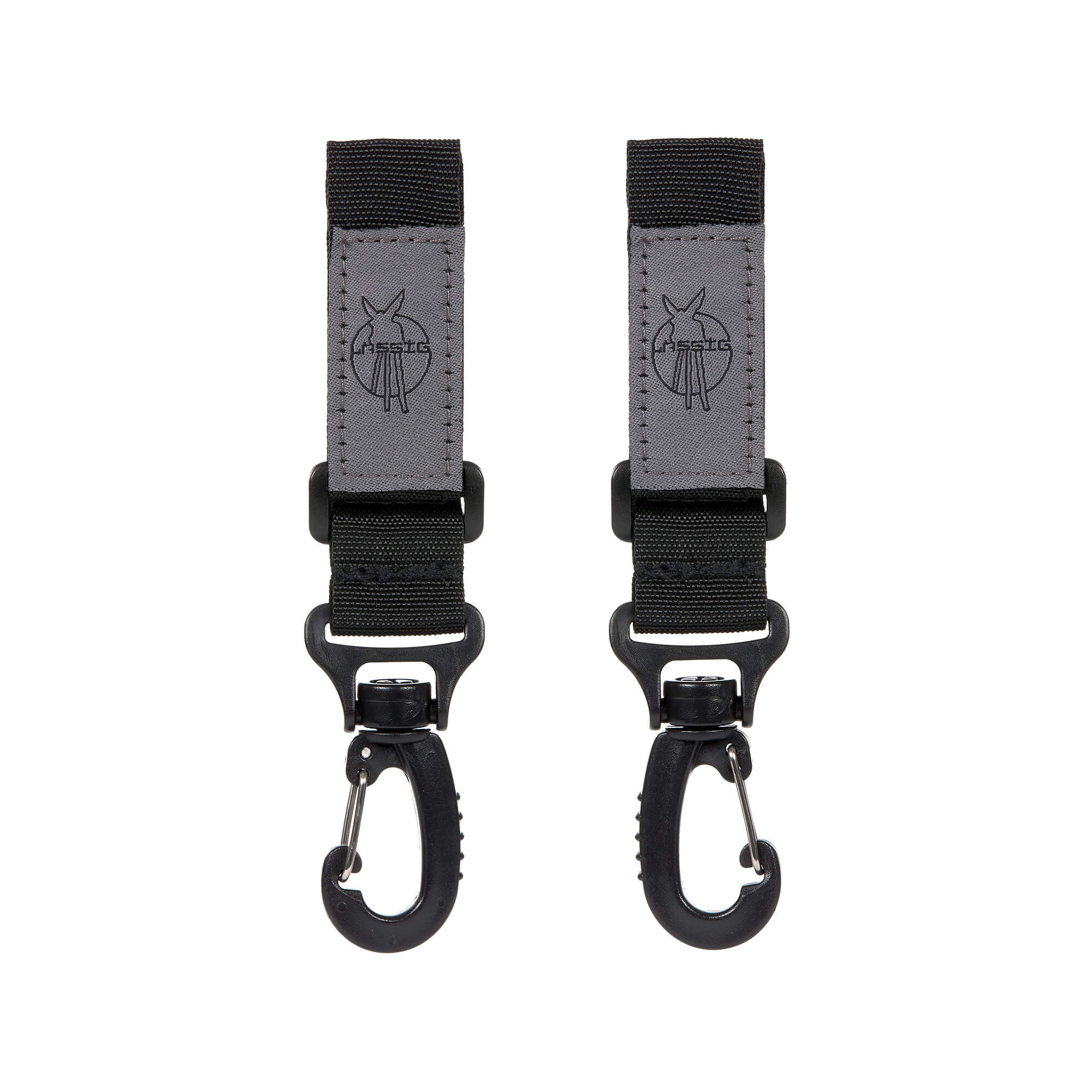 Kinderwagenhaken (2 Stk) - Stroller Hooks, black