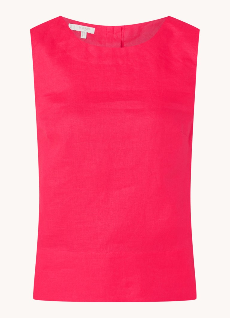 Ärmelloses Leinentop von Hobbs Malindi