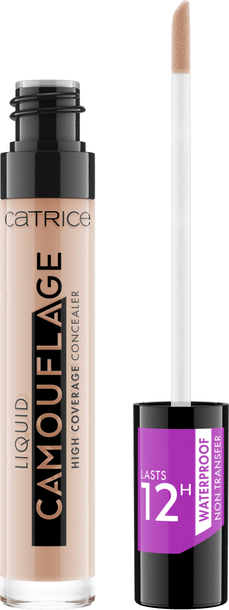 Concealer Liquid High Coverage Waterproof 007 Natural Rose, 5 ml