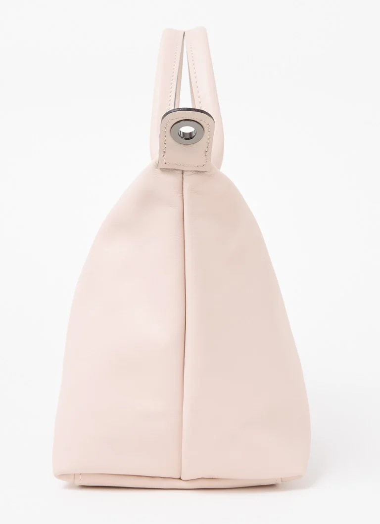 Geantă de mână din piele Longchamp Le Pliage Xtra, mărimea XS, cu curea de umăr detașabilă.