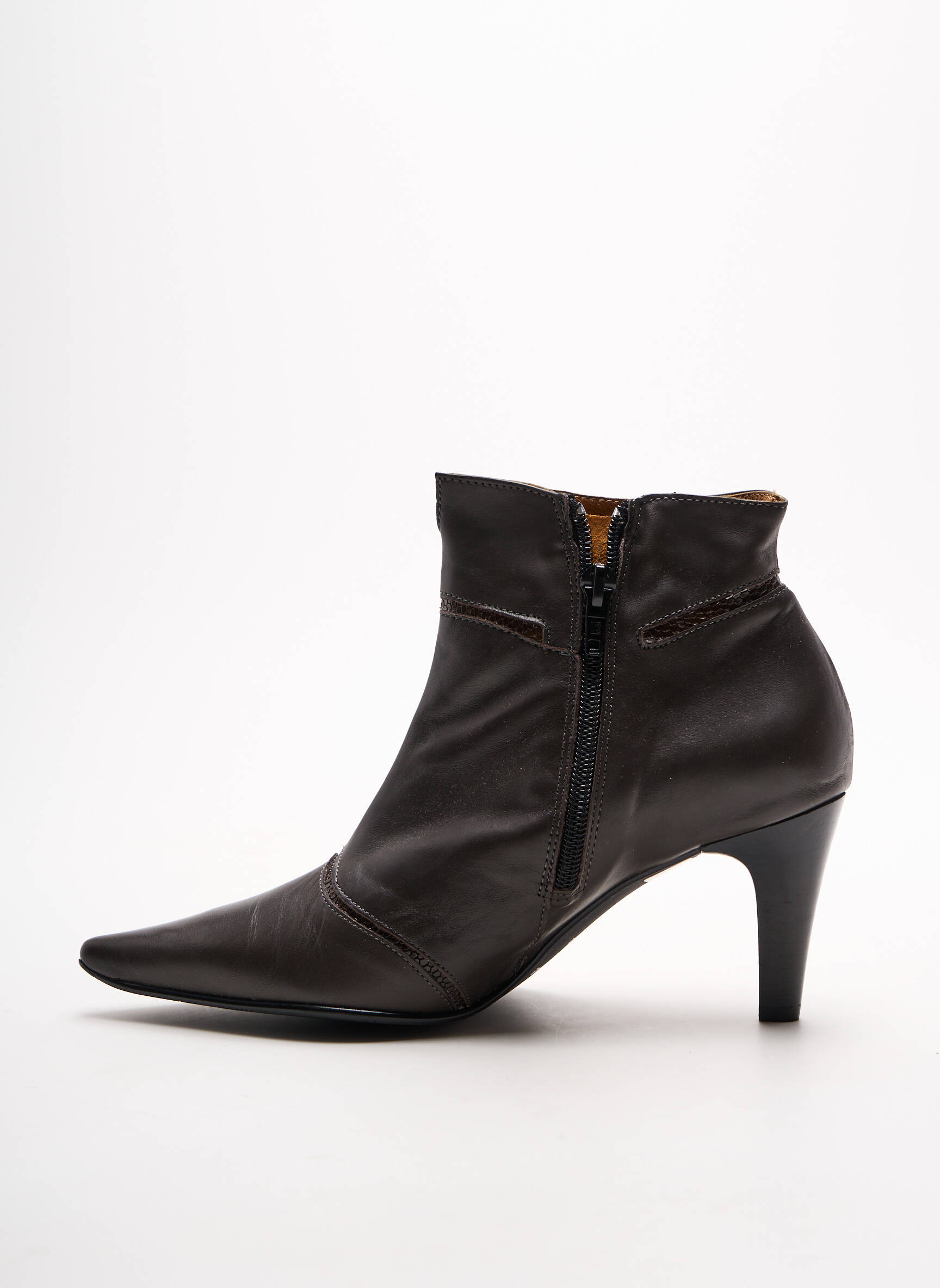 France Mode Bottines Femme couleur marron