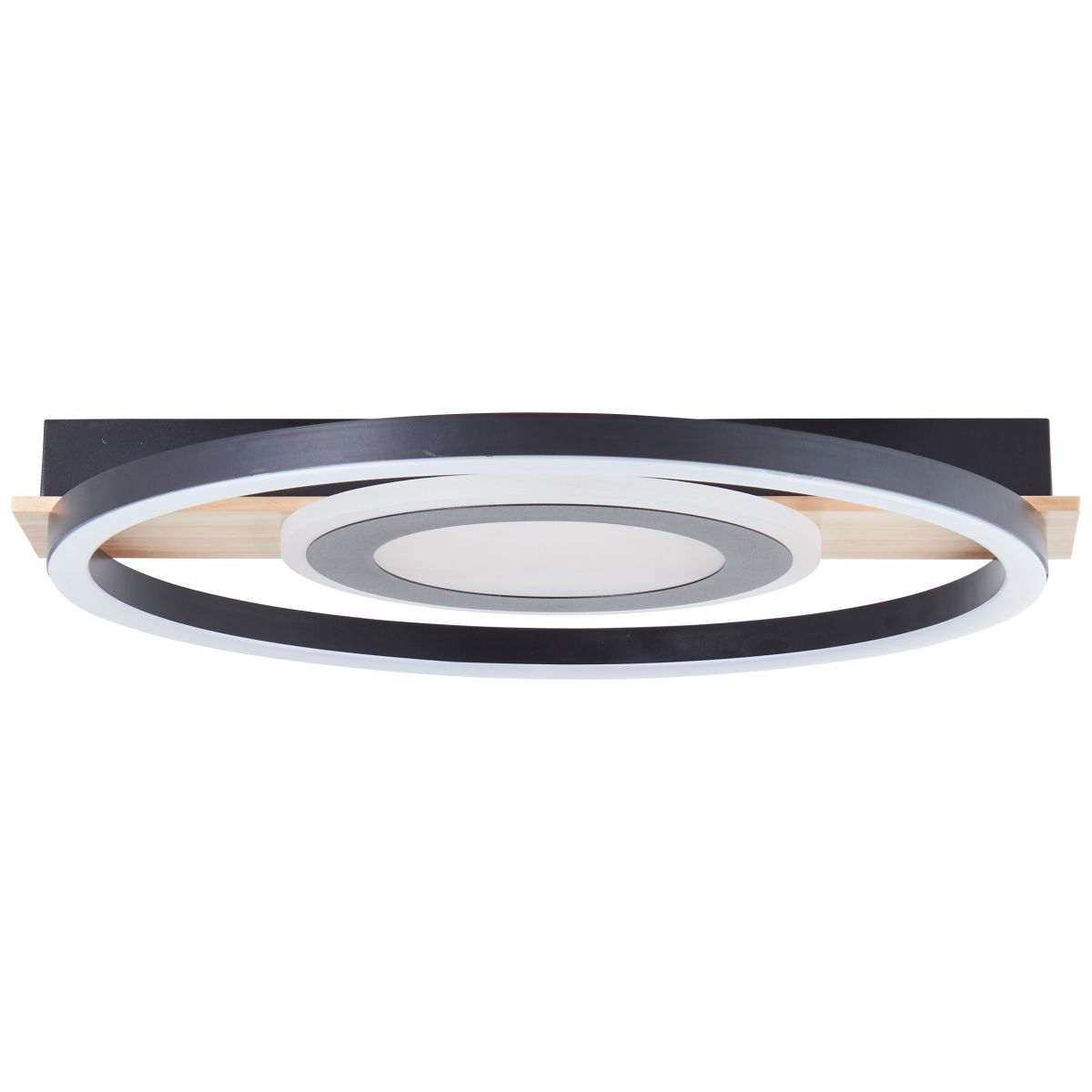 Brilliant LED Deckenleuchte Maureen Holz
