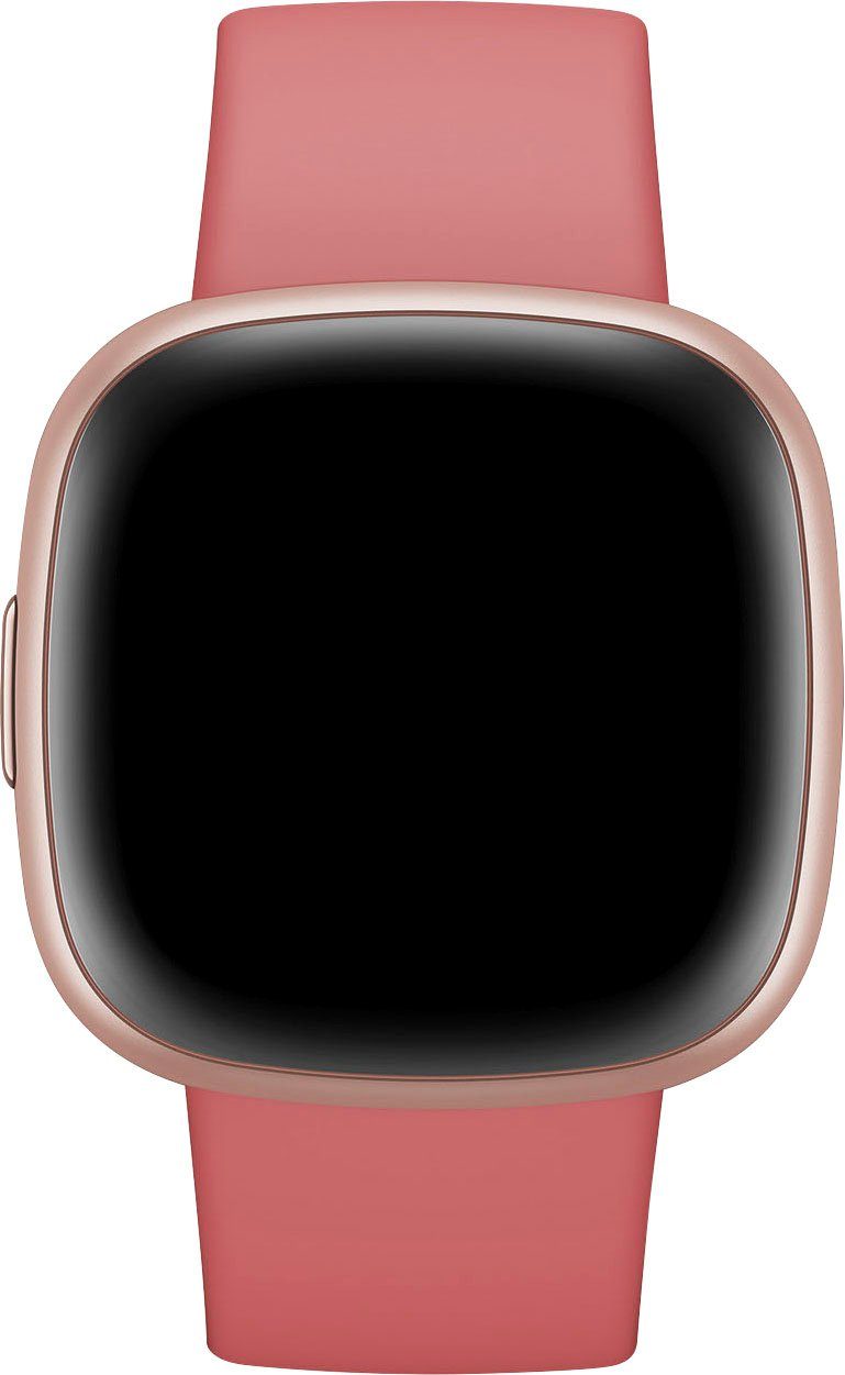 fitbit by Google Versa 4 Fitness-Smartwatch Smartwatch (FitbitOS5), inkl. 6 Monate Fitbit Premium Mitgliedschaft