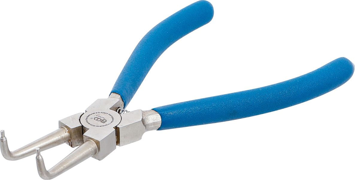 Clește curbat pentru inele de siguranță BGS 447-4 pentru inele interioare 175 mm