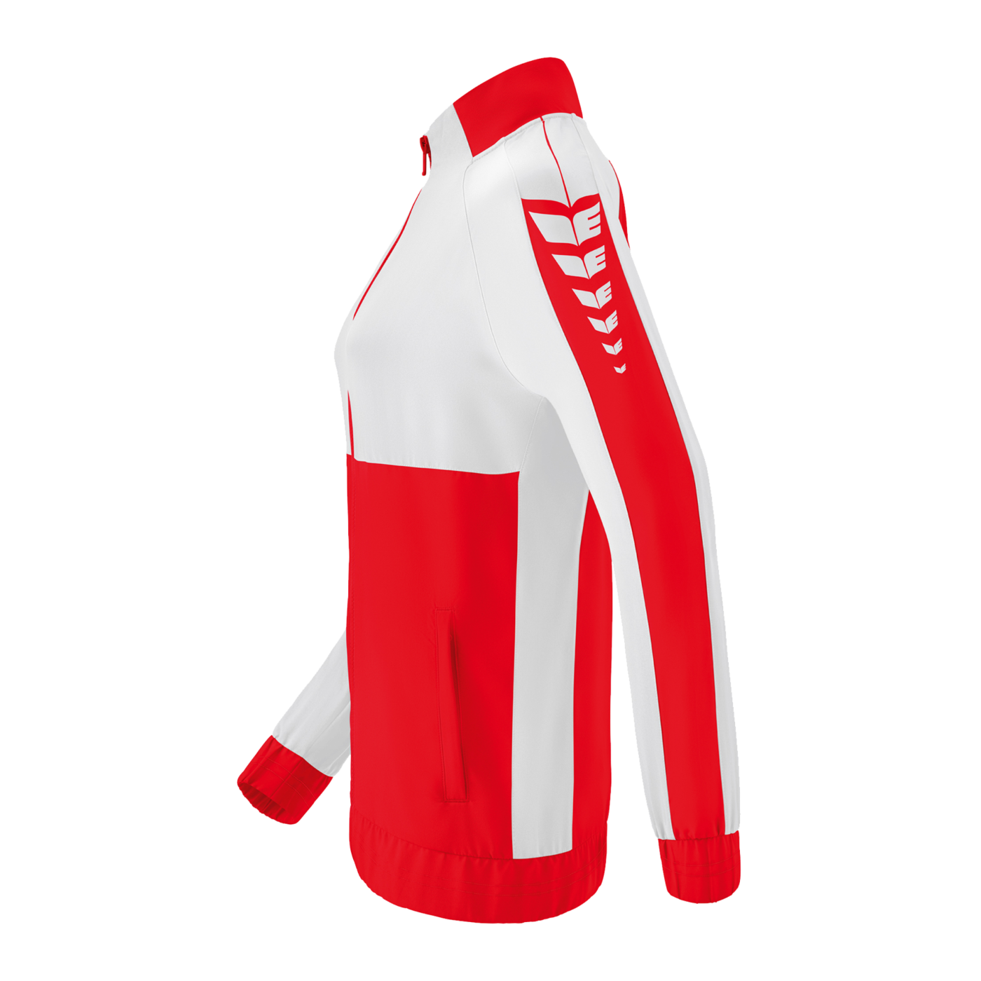 Erima Six Wings Präsentationsjacke Damen Rot Weiss