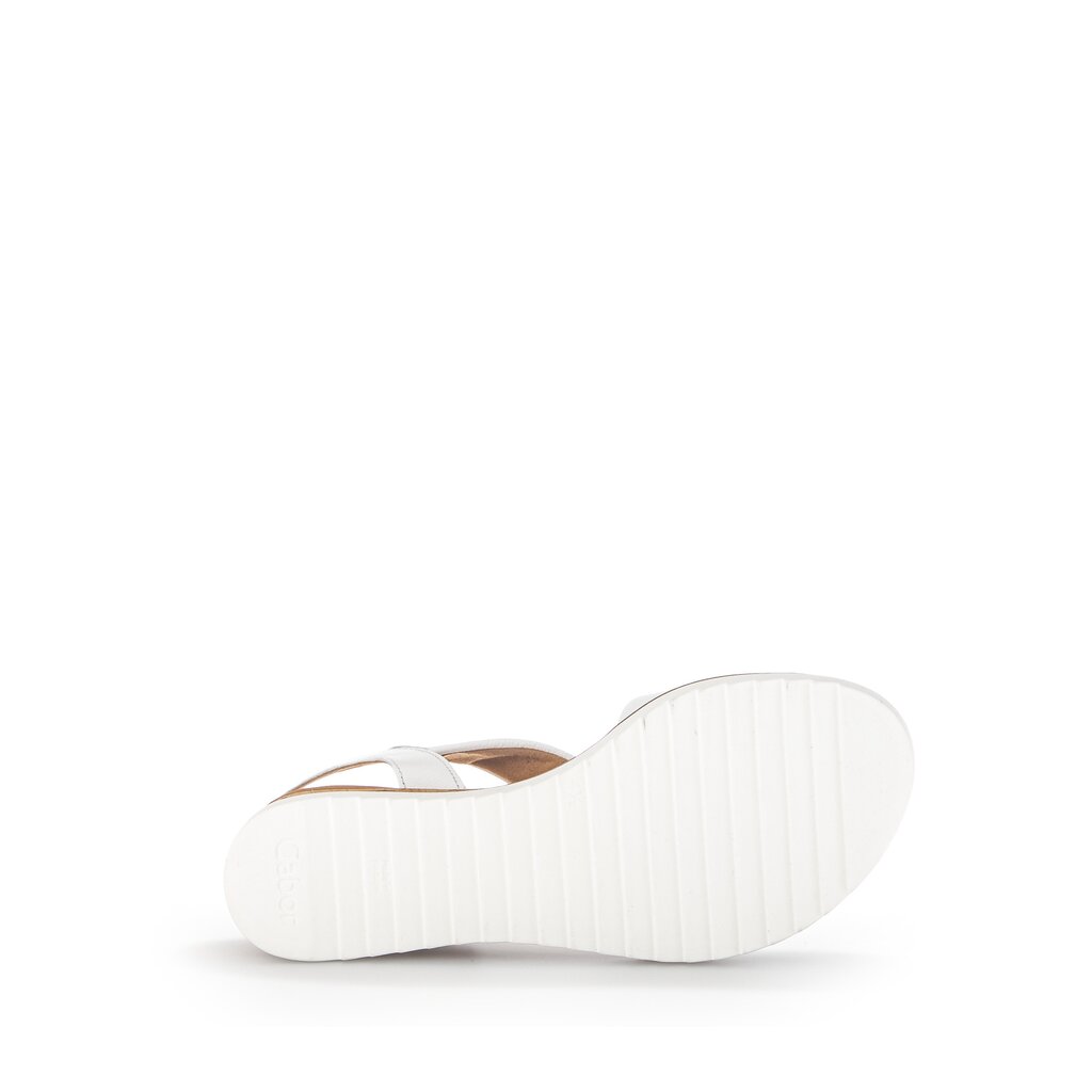 Gabor comfort Keilsandalette weiß