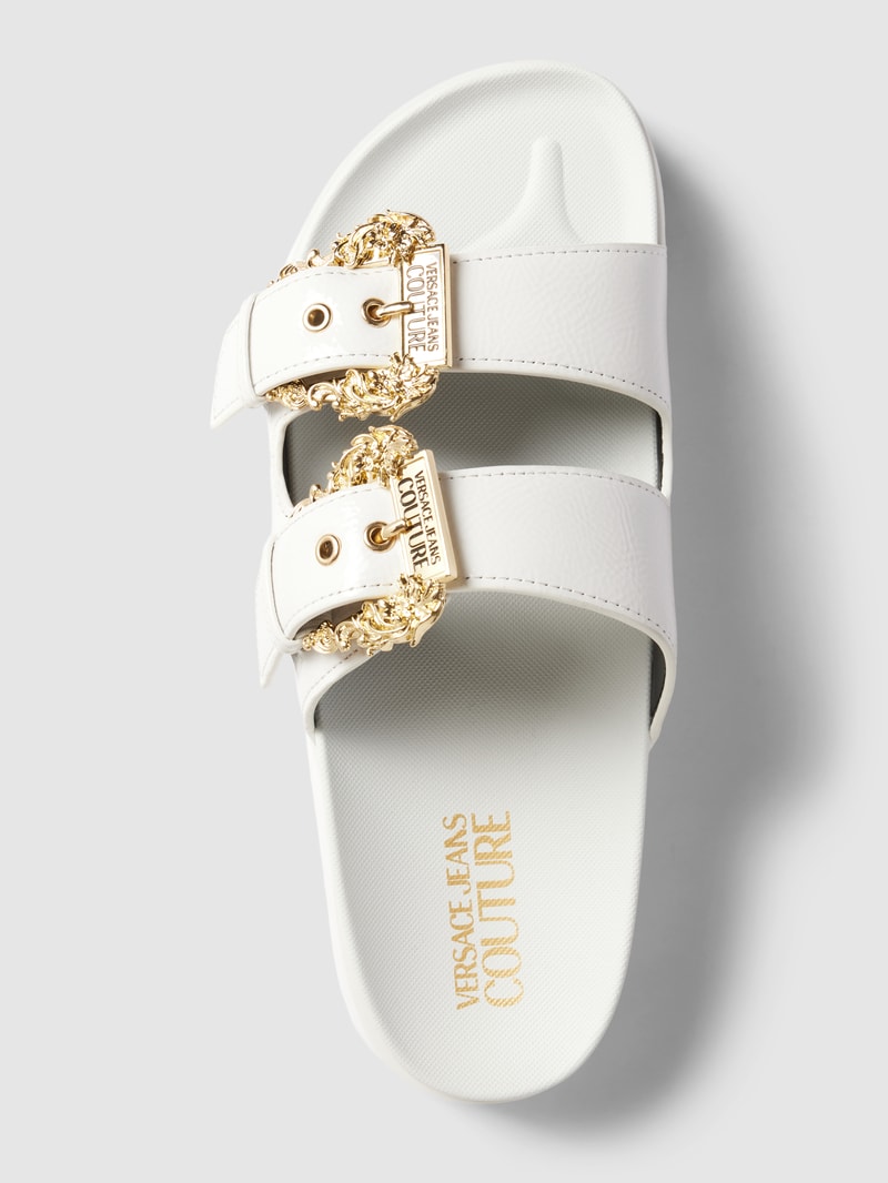 Sandalen mit Plateau-Sohle Modell 'ARIZONA' in weiß