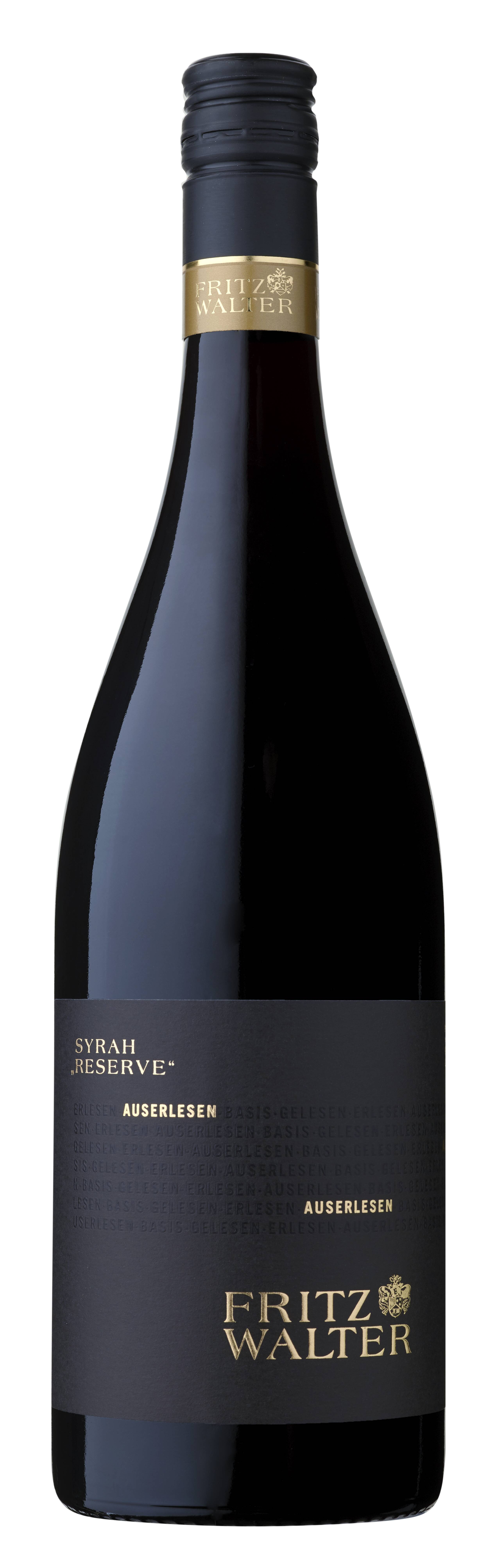 Weingut Fritz Walter Syrah "Reserve" tr. 2018