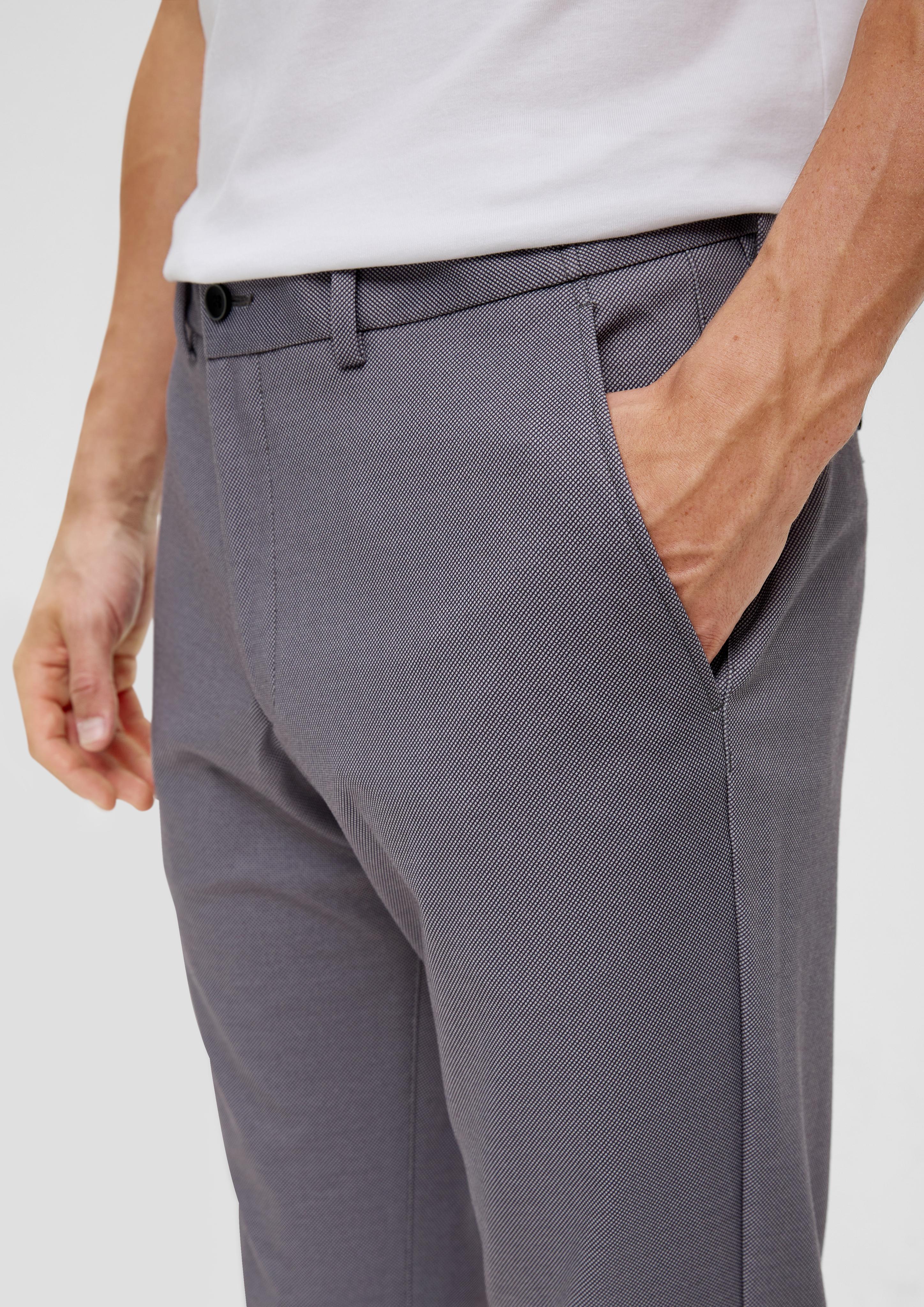 Slim: Karierte Jogg Suit-Hose  2137148-97A9