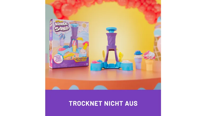 Kinetic Sand Softeis Station