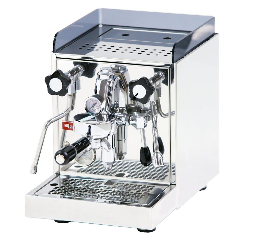 La Pavoni Siebträgermaschine La Pavoni Cellini Classic CCC, Brühgruppe E61, 2,9L großer Wassertank und isoliertem Kupferboiler