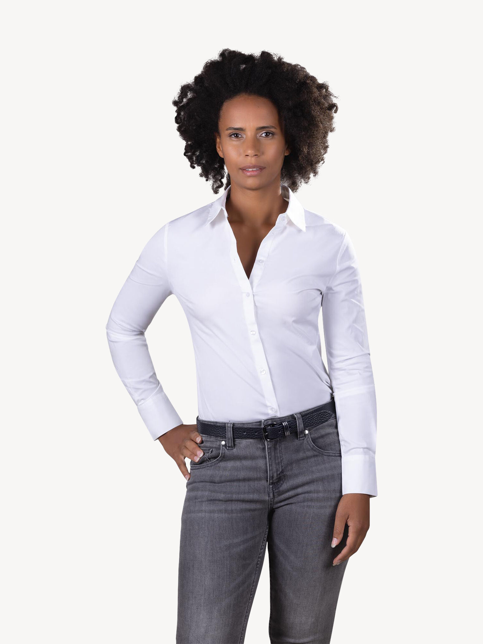 Ceinture en cuir - noir