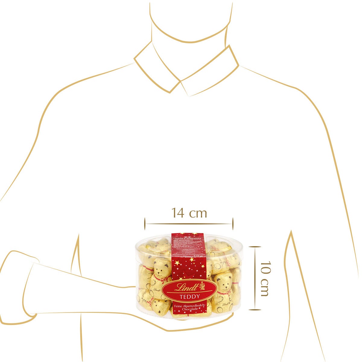 Mini TEDDYs Köcher, 200g