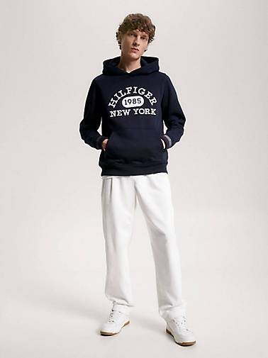 TOMMY HILFIGER Herren Hoodie MONOTYPE COLLEGIATE