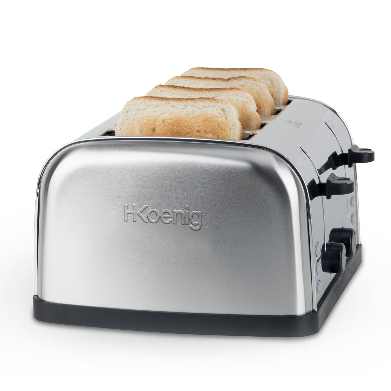 H.Koenig Toaster TOS14 - 4 Scheiben, 1500W