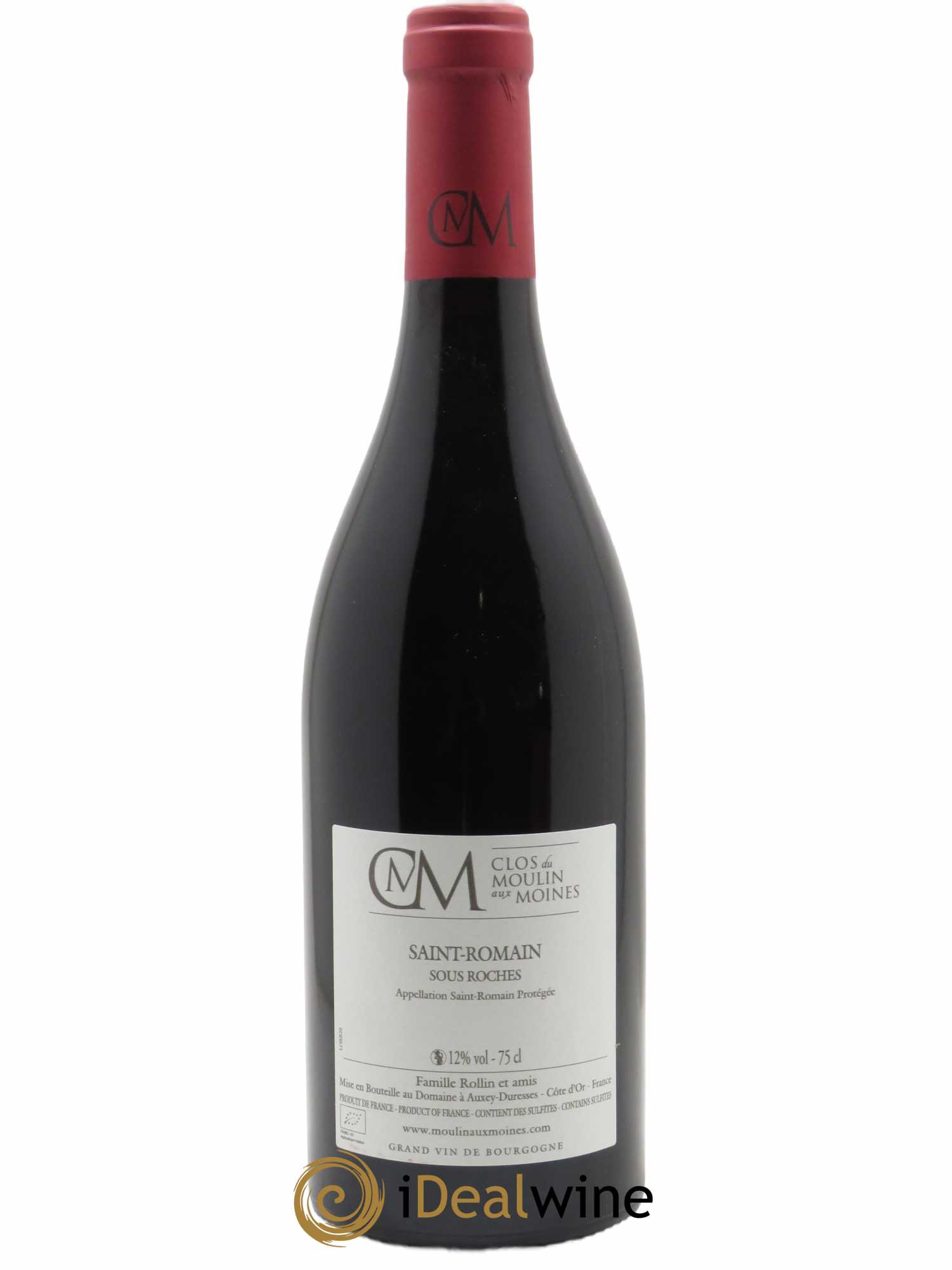 Saint-Romain Sous Roches Clos du Moulin aux Moines  2020 - Lot de 1 Bouteille