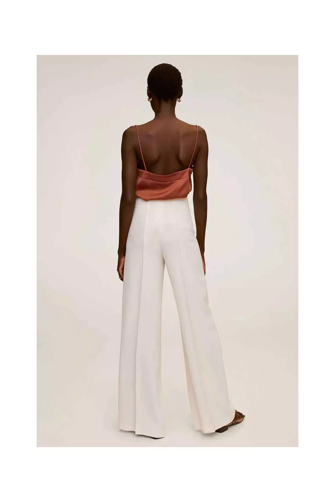 Mango Debardeurs Femme couleur orange