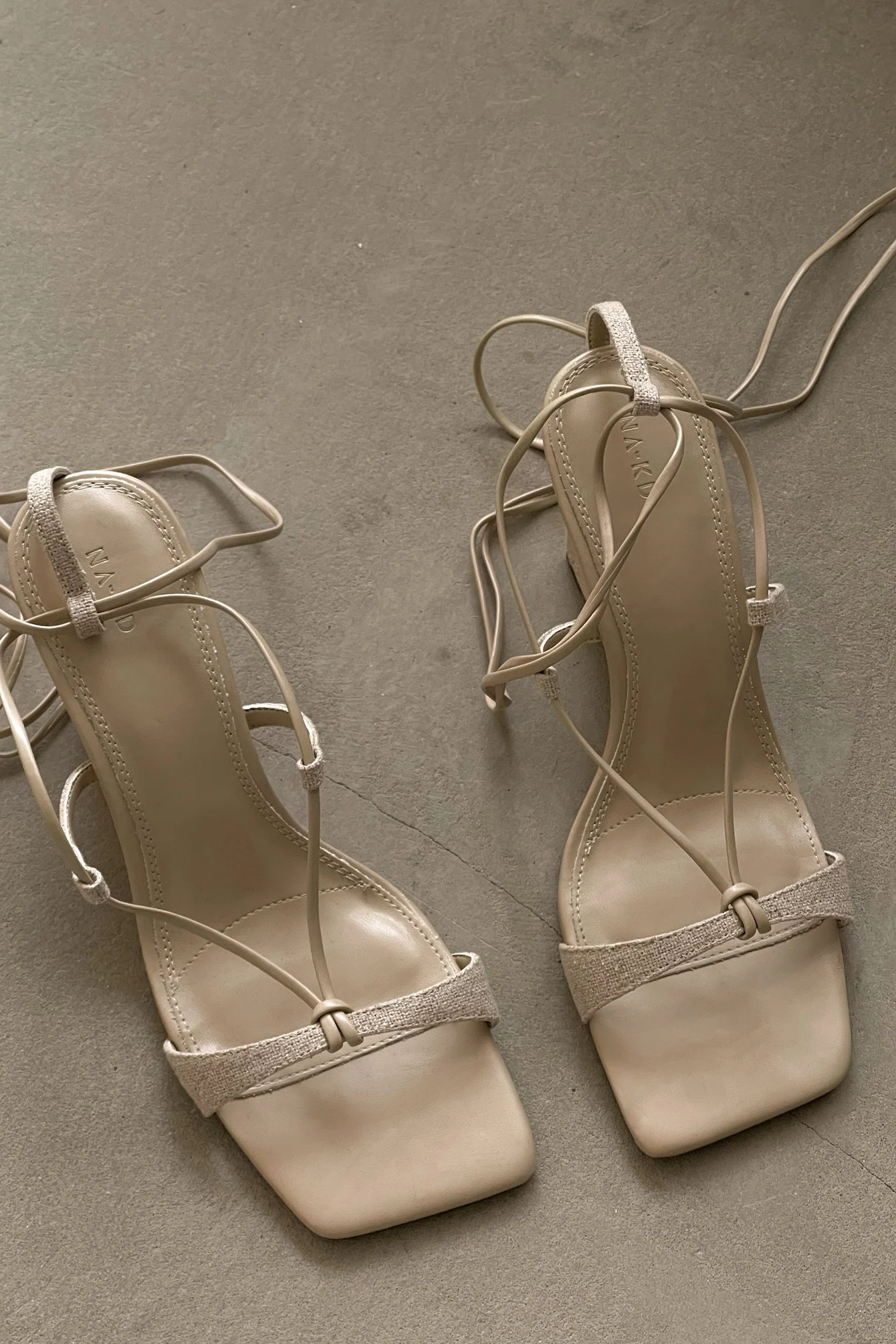 Wedges aus Canvas
