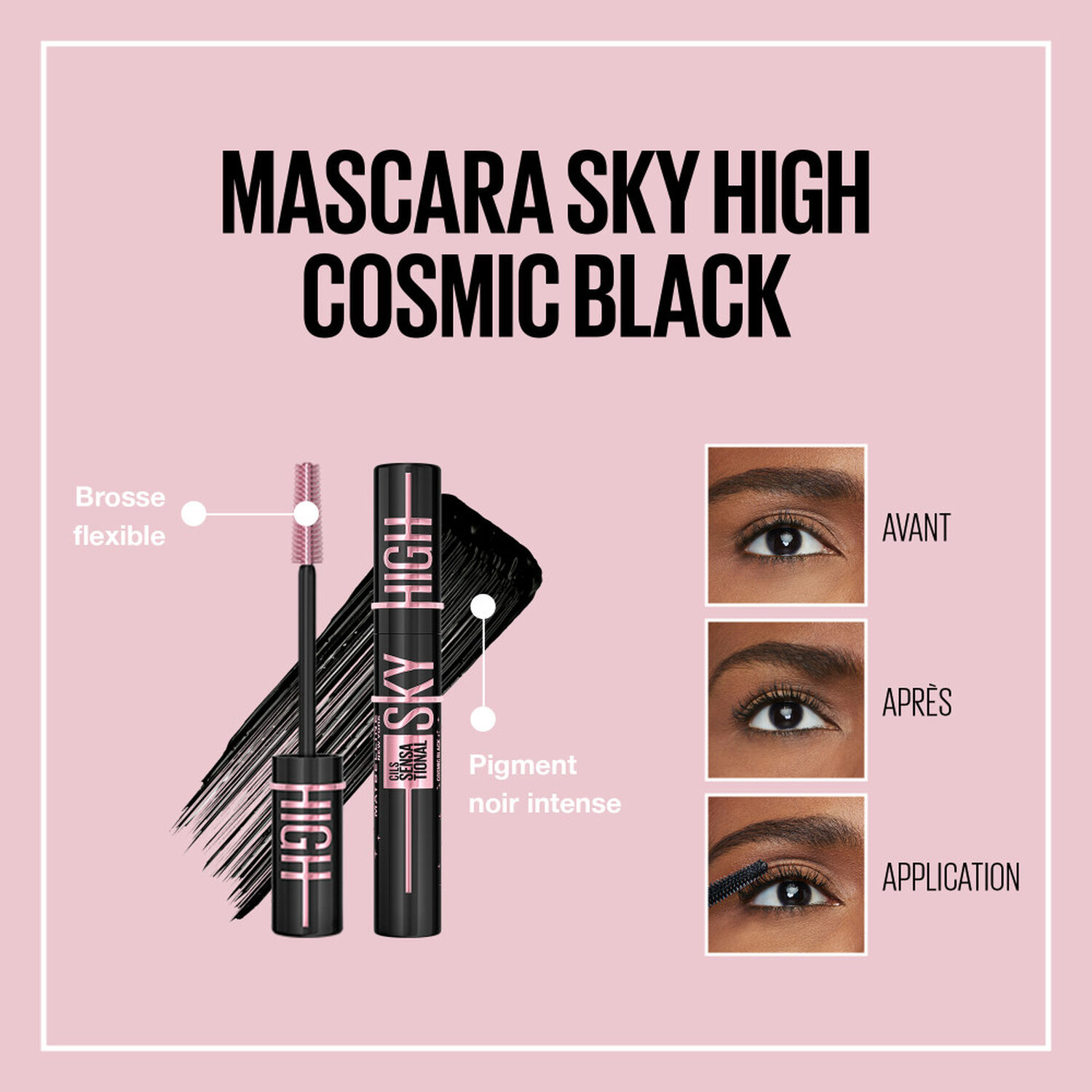 Maybelline New York Sky High Coffret Exclusif Mascara +2 Produits