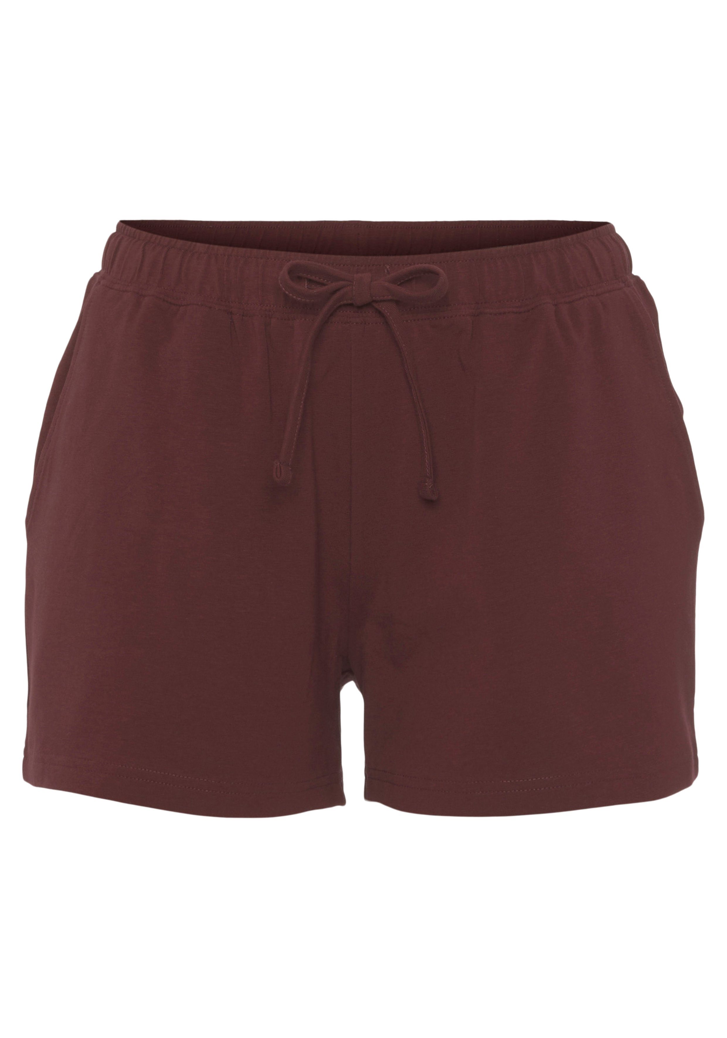 H.I.S Shorty (2 tlg) mit Logostickerei auf der Brust