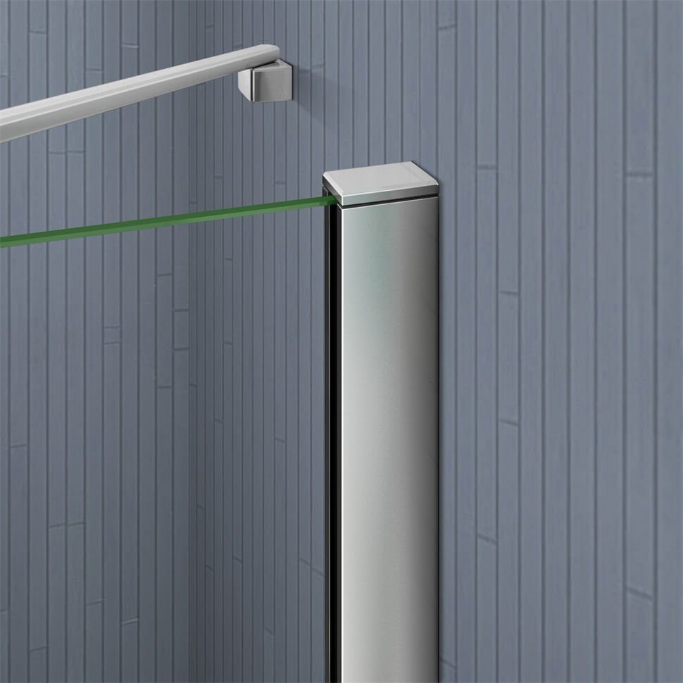 duschspa Badewannenaufsatz 3-teilig Faltwand Badewannenaufsatz Duschwand Duschabtrennung, Einscheibensicherheitsglas, (Set), Breite 100cm, Höhe 140cm, Glas