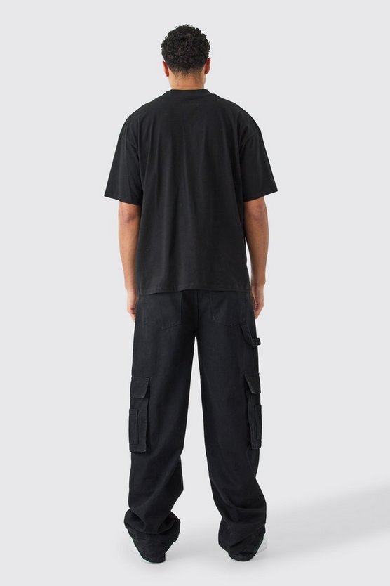 Oversize Basic Man-Dash T-Shirt