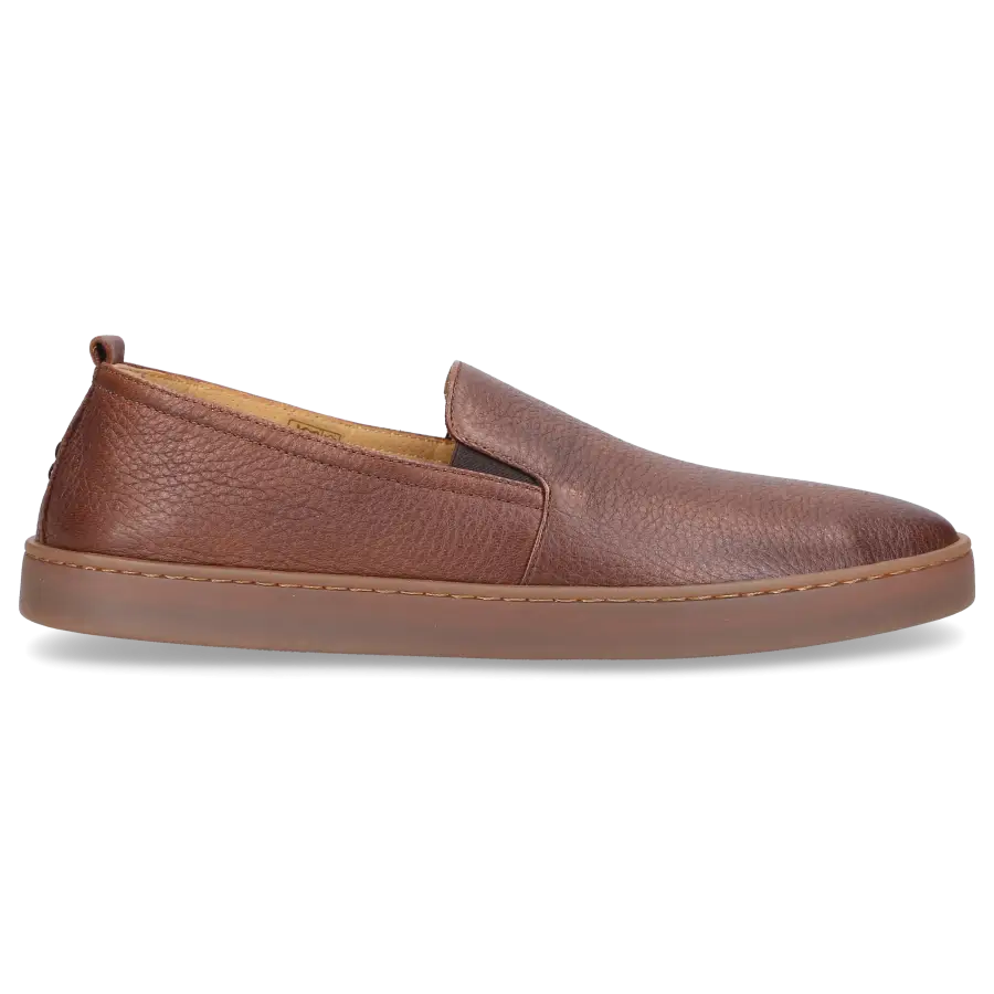 Henderson - Slipper RODI Hirschleder - braun
