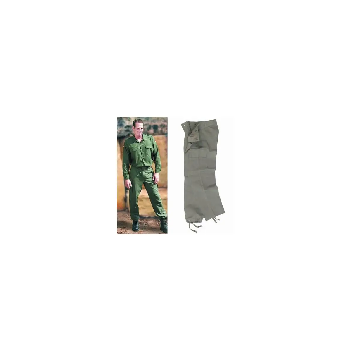 BW Moleskinhose original nach TL oliv