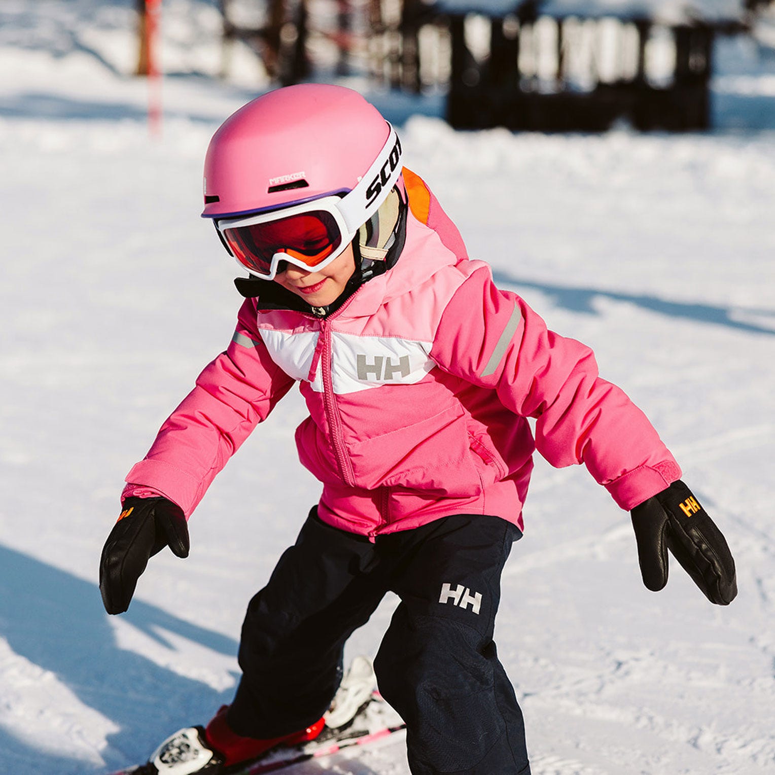 Kids’ Vertical Insulated Ski Jacket