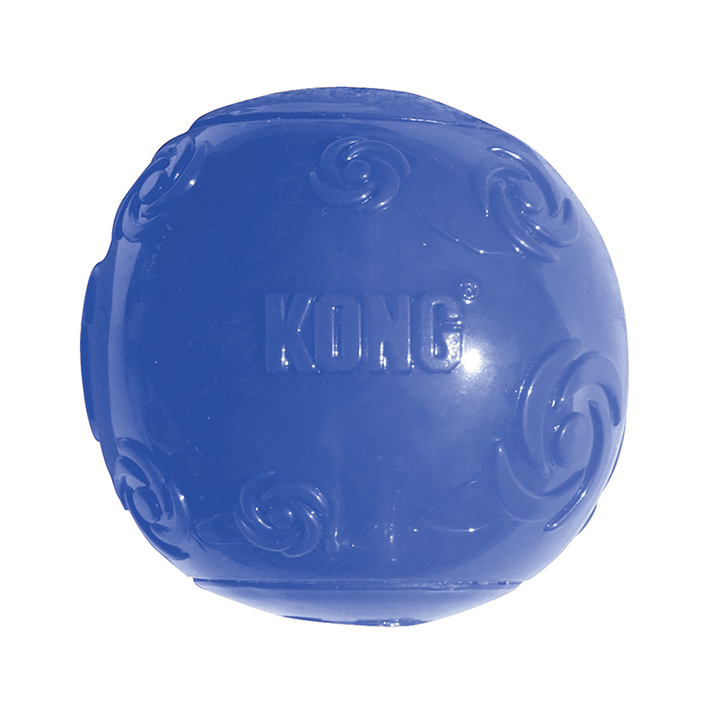 KONG Hundebälle KONG Spielzeug Squeezz Ball L