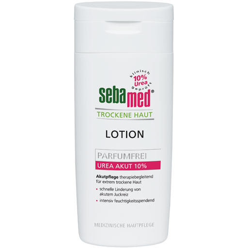 SEBAMED Trockene Haut parfümfrei Lotion Urea 10%  200 ml  Lotion