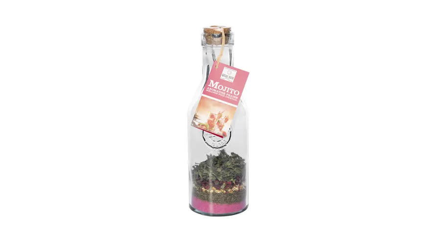 Quai Sud Cocktail Zubereitung für Mojito Erdbeer in Glaskaraffe 155 g