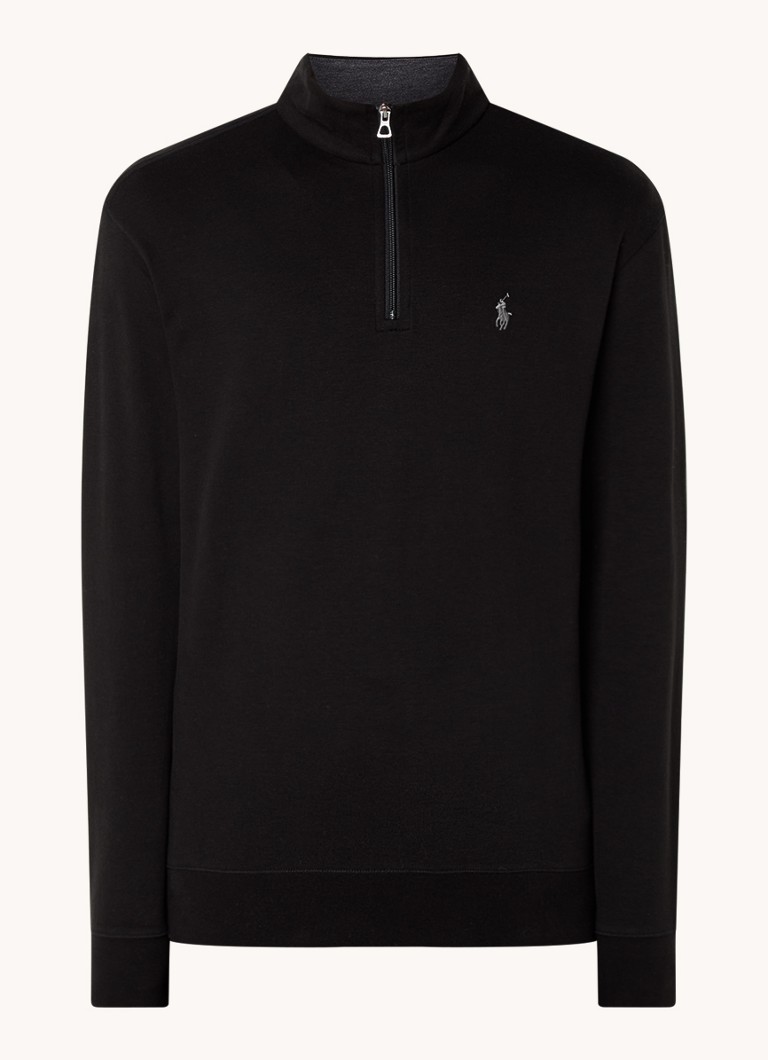 Pulover cu fermoar cu jumătate de fermoar Ralph Lauren