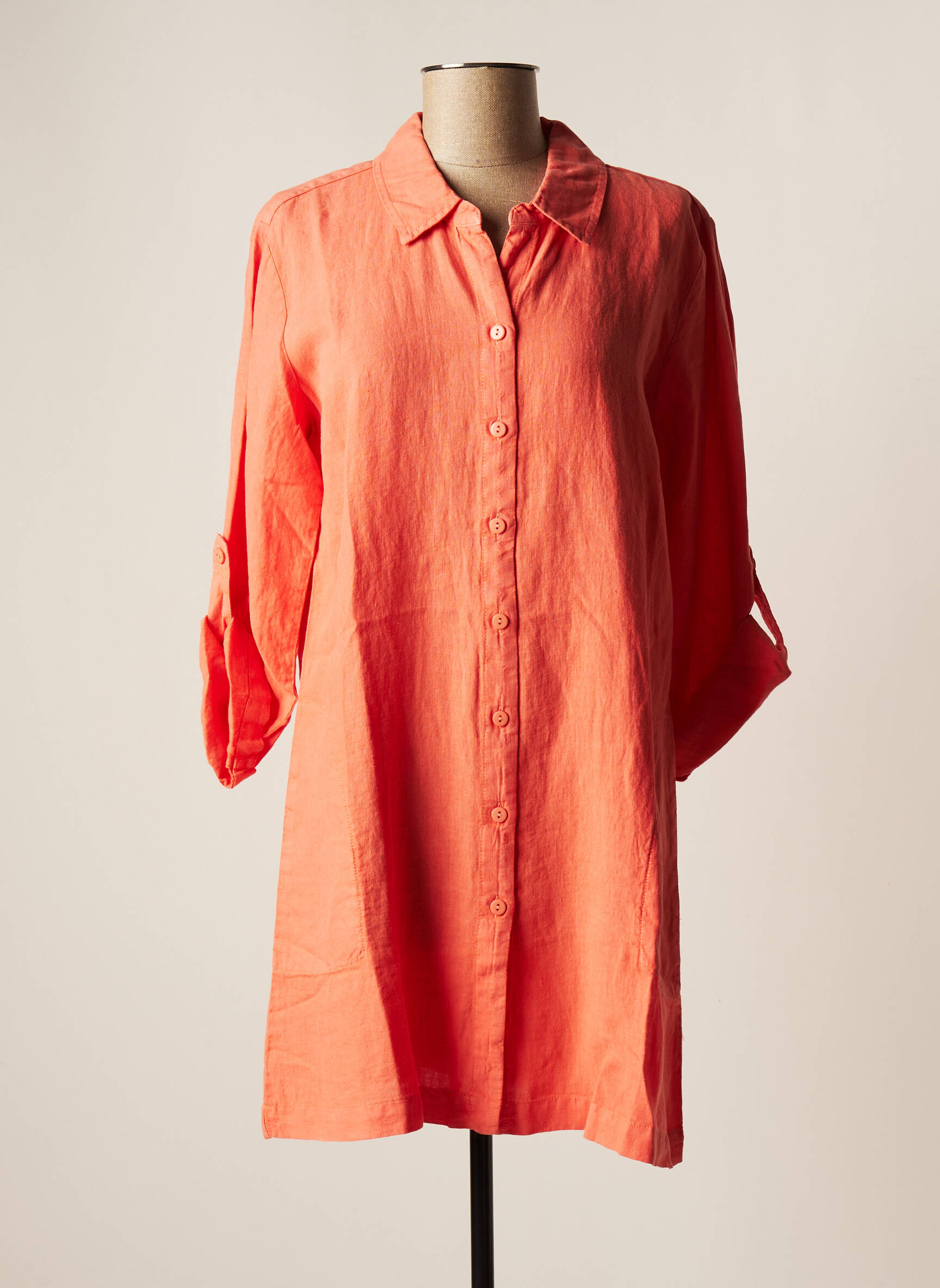 Dolcezza Tuniquemanchelongue Femme couleur orange