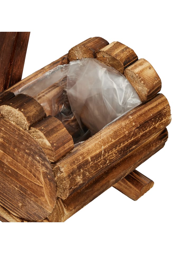relaxdays Deko Vogelhaus in Natur günstig kaufen onesize