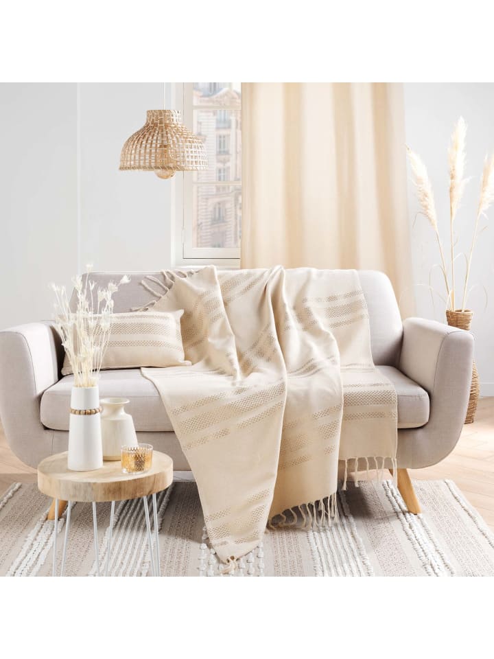 Douceur d’Intérieur Dekokissen in beige günstig kaufen onesize