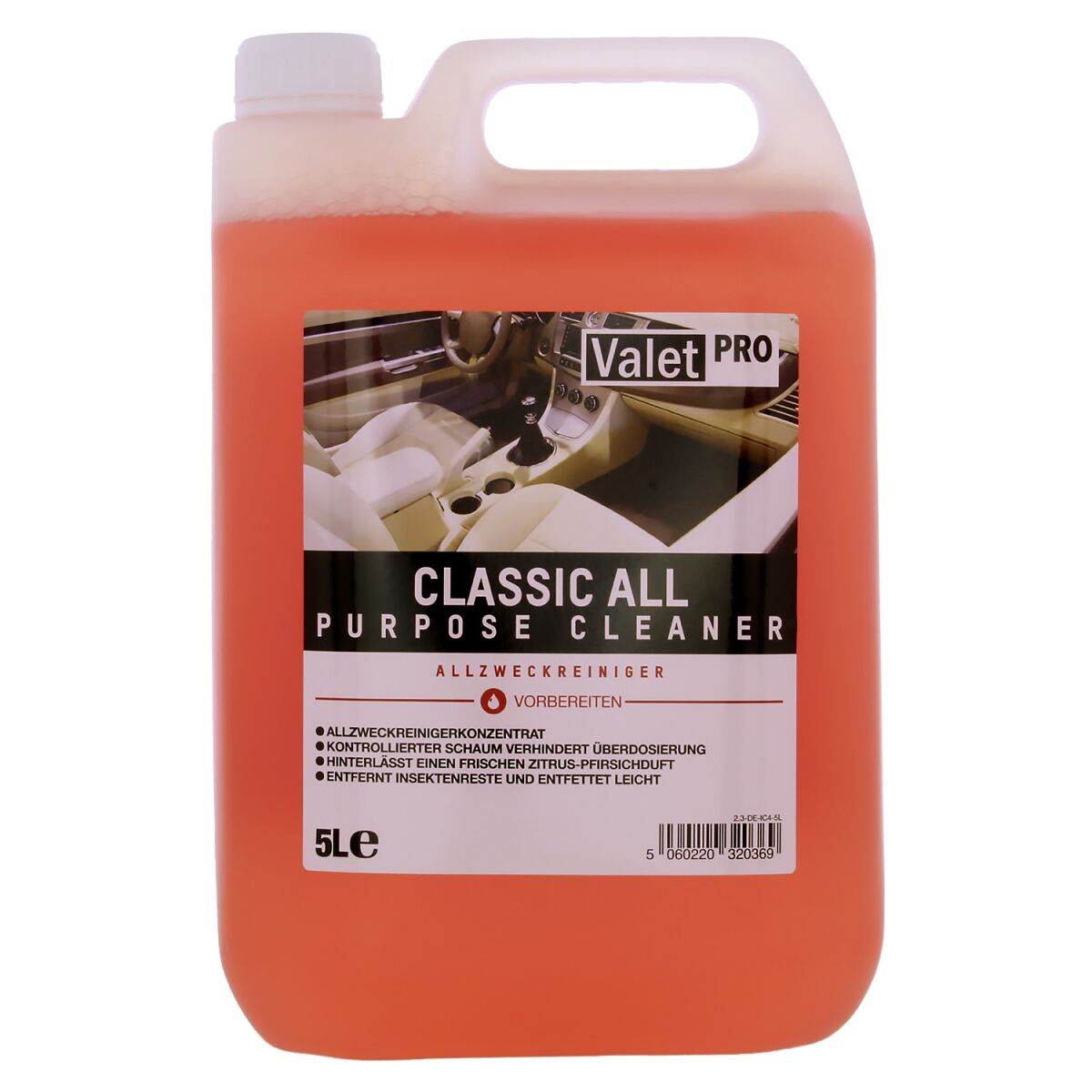 ValetPRO Classic All Purpose Cleaner Universalreiniger 5L