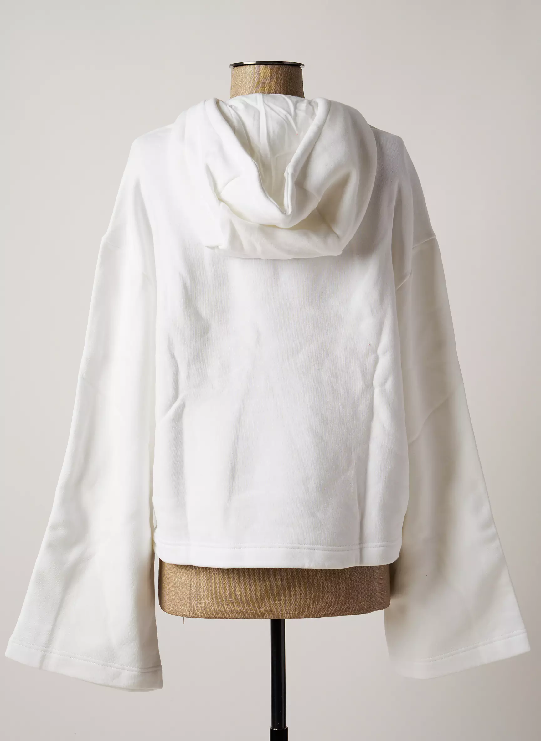 Reebok Sweat Capuche Femme couleur blanc