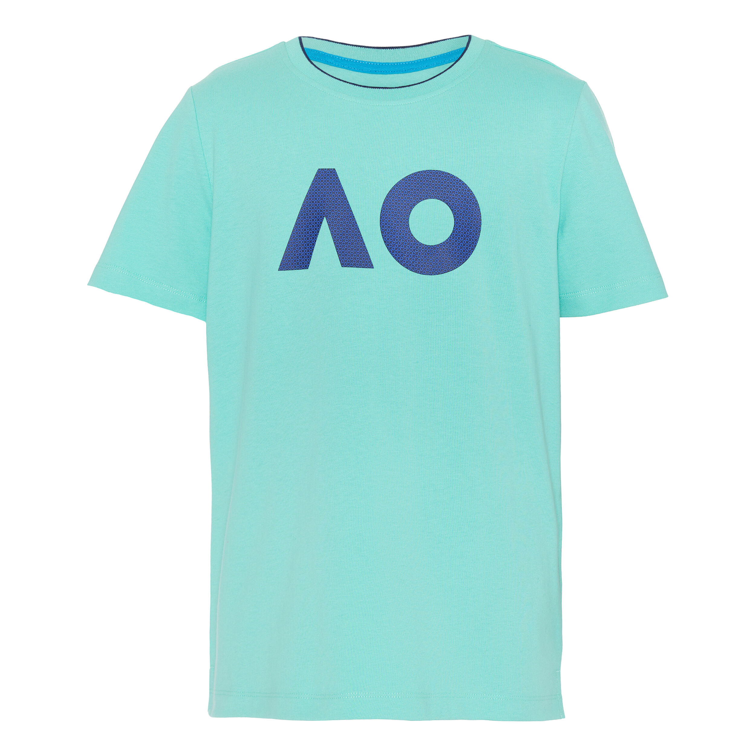 AO Stack Print Core Logo T-Shirt Herren - Mint, Dunkelblau