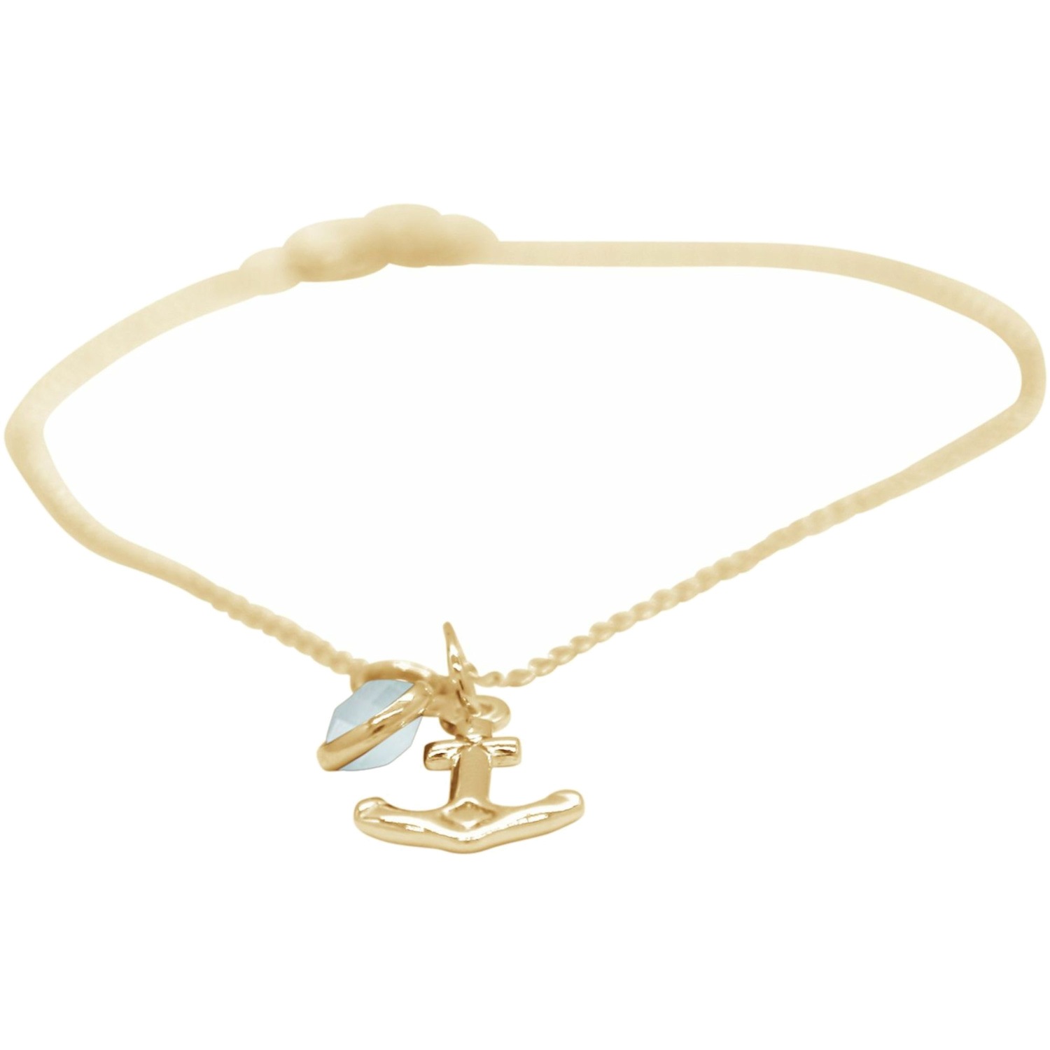 Armband 'Anker - Chalcedon'