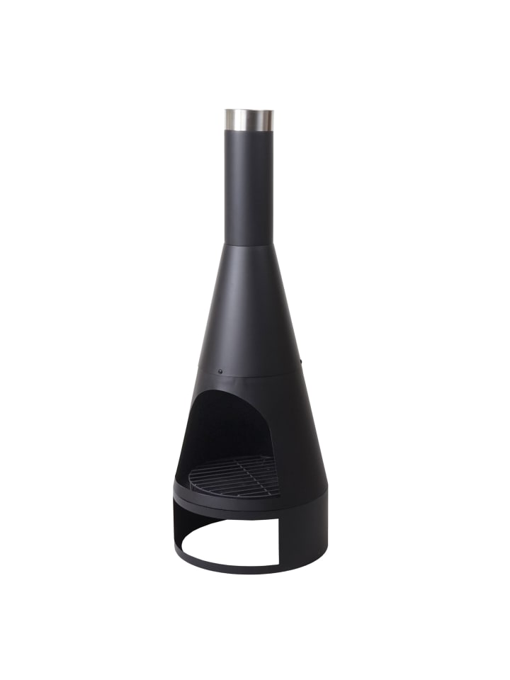 MCW Gartenofen K90 mit Schürhaken, 120x43cm schwarz günstig kaufen onesize